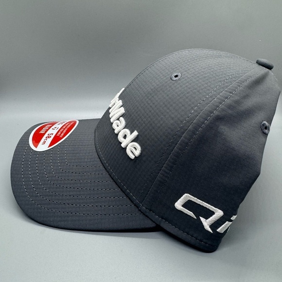 TaylorMade Radar Hat Grey Adjustable - Golf Baseball Hat - Picture 3 of 10